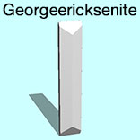 render of Georgeericksenite model