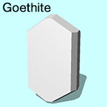 render of Goethite model