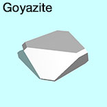 render of Goyazite model