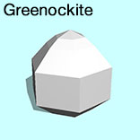 render of Greenockite model