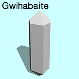 render of Gwihabaite model