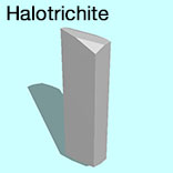 render of Halotrichite model