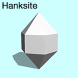 render of Hanksite model