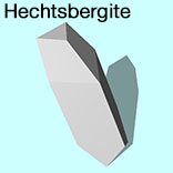 render of Hechtsbergite model
