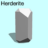 render of Herderite model