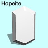 render of Hopeite model