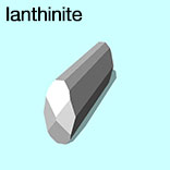 render of Ianthinite model