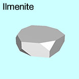 render of Ilmenite model