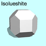 render of Isolueshite model