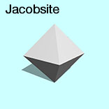render of Jacobsite model
