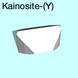 render of Kainosite-(Y) model