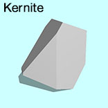 render of Kernite model