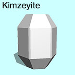 render of Kleinite model