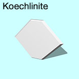render of Koechlinite model