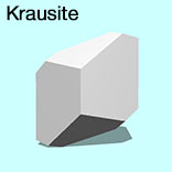 render of Krausite model