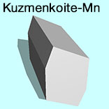 render of Kuzmenkoite-Mn model