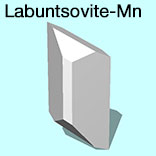 render of Labuntsovite-Mn model