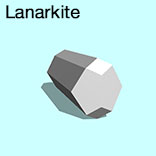 render of Lanarkite model