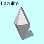 render of Lazulite model