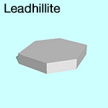 render of Leadhillite model