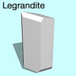 render of Legrandite model