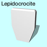 render of Lepidocrocite model