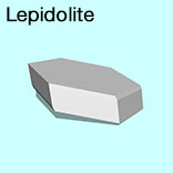 render of Lepidolite model