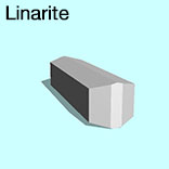 render of Linarite model