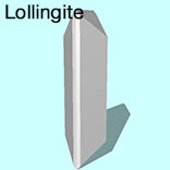render of Lollingite model