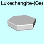 render of Lukechangite-(Ce) model