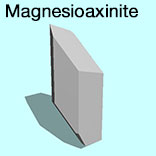 render of Magnesioaxinite model