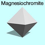 render of Magnesiochromite model