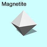 render of Magnetite model