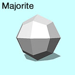 render of Majorite model