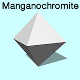 render of Manganochromite model