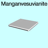 render of Manganvesuvianite model