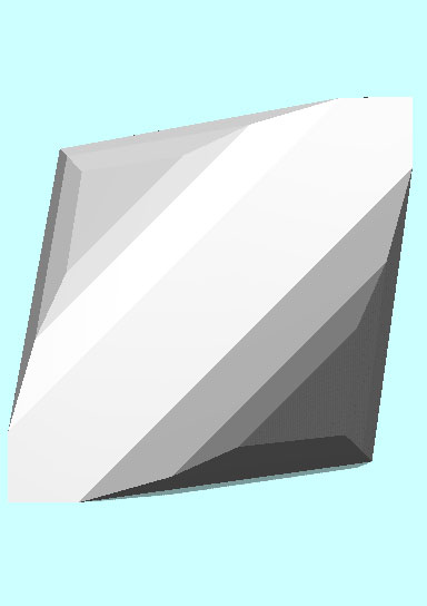 Rendering of Marshite mineral.
