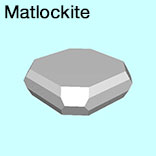 render of Matlockite model