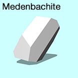 render of Medenbachite model