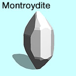 render of Montroydite model