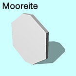 render of Mooreite model