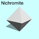 render of Nichromite model