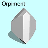 render of Orpiment model