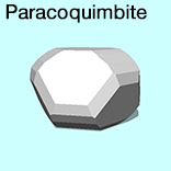 render of Paracoquimbite model