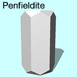 render of Penfieldite model