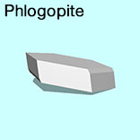render of Phlogopite model