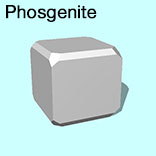 render of Phosgenite model