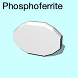 render of Phosphoferrite model