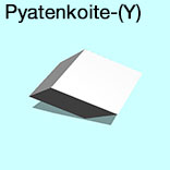 render of Pyatenkoite-(Y) model