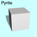 render of Pyrite model